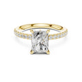 1.96ct Elegant Radiance Round Lab Grown Diamond Ring