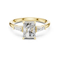 2.06ct Geometric Luxe Baguette Lab Grown Diamond Ring