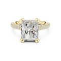 5.26ct Majestic Radiant Lab Grown Diamond Ring