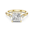 2.30ct Contemporary Princess Lab Grown Diamond Ring