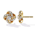 0.9 Ct Halo Muse Round Halo Studs