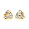 0.7 Ct Twilight Verse Round Solitaire Studs