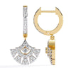 0.5 Ct Sunloop Round Hoops