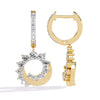 1 Ct Glowveil Round Hoops