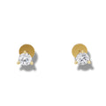 0.20 ct Lab-Grown Diamond Round Cut Earrings