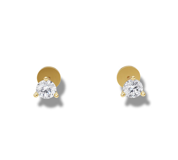 0.20 ct Lab-Grown Diamond Round Cut Earrings
