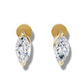 0.20 ct Lab-Grown Diamond Marquise Cut Earrings