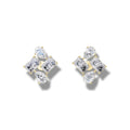 2.00 ct Lab-Grown Diamond Pear & Radiant Cut Earrings