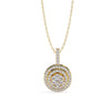 0.3 Ct Stardust Loop Everyday Pendant