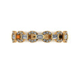 0.32 ct Lab-Grown Diamond Baguette & Round Ring