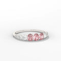 0.777 ct Lab-Grown Diamond Oval & Round Ring