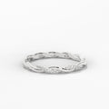 0.07 ct Lab-Grown Diamond Round Graceful Ring