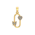 0.107 ct Lab-Grown Diamond Round Pendant