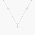 0.19 ct Lab-Grown Diamond Round Refined Pendant