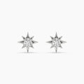 0.09 ct Lab-Grown Diamond Round Petite Stud Earrings