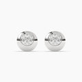 0.225 ct Lab-Grown Diamond Round Subtle Stud Earrings