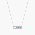 0.21 ct Lab-Grown Diamond Round Beaded Pendant