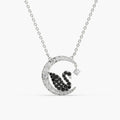 0.262 ct Lab-Grown Diamond Round Pavé Pendant