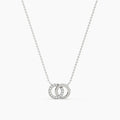 0.08 ct Lab-Grown Diamond Round Micro Cluster Pendant