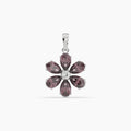 1.07 ct Lab-Grown Diamond Pear & Round Pendant