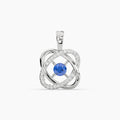 0.14 ct Lab-Grown Diamond Round Delicate Charm Pendant