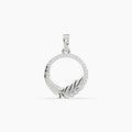 0.085 ct Lab-Grown Diamond Round Lightweight Pendant