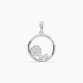0.12 ct Lab-Grown Diamond Round Soft Glow Pendant