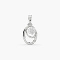 0.07 ct Lab-Grown Diamond Round Minimal Pendant