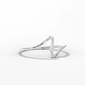 0.03 ct Lab-Grown Diamond Round Nano Ring