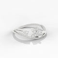 0.13 ct Lab-Grown Diamond Round Warm Glow Ring