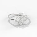 0.132 ct Lab-Grown Diamond Round Subtle Ring
