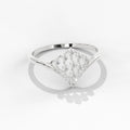 0.15 ct Lab-Grown Diamond Round White Gold Ring