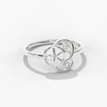 0.05 ct Lab-Grown Diamond Round Petite Ring