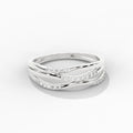 0.13 ct Lab-Grown Diamond Round Minimal Ring