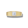 0.61 ct Lab-Grown Diamond Men's Princess Solitaire