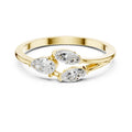 0.38ct Lab Grown Diamond Grace Curve Ring