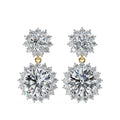 1.4 Ct Triple Gleam Hoops