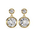 1.9 Ct Orbit Cluster Hoops