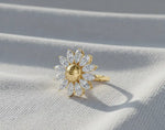 Load image into Gallery viewer, The Marquise Halo Cluster Ring
