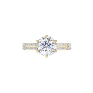 The Solitaire Glow Ring