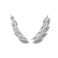 1.61 ct Lab-Grown Diamond Marquise Wing Earrings Earcuffs