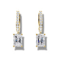 0.90 ct Lab-Grown Diamond Radiant Cut Earrings