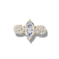 2.56 ct Lab-Grown Diamond Marquise Luxe Engagement Ring