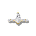 2.44 ct Lab-Grown Diamond Kite & Calf Cut Luxury Ring