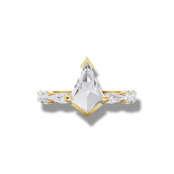 2.44 ct Lab-Grown Diamond Kite & Calf Cut Luxury Ring