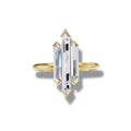 0.54 ct Lab-Grown Diamond Hexagon Cut Ring