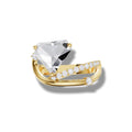 3.11 ct Lab-Grown Diamond Shield Cut Ring