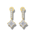 2.95 ct Lab-Grown Diamond Lily Cut Earrings
