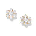 1.22 ct Lab-Grown Diamond Bold Round Stud Earrings