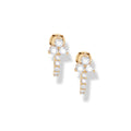 0.57 ct Lab-Grown Diamond Minimalist Hoop Earrings